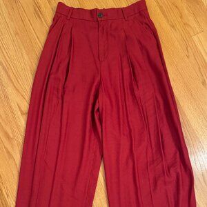 Banana Republic Pants Womens Timeless Retro Linen Blend Wide Leg 6 Pant NWOT